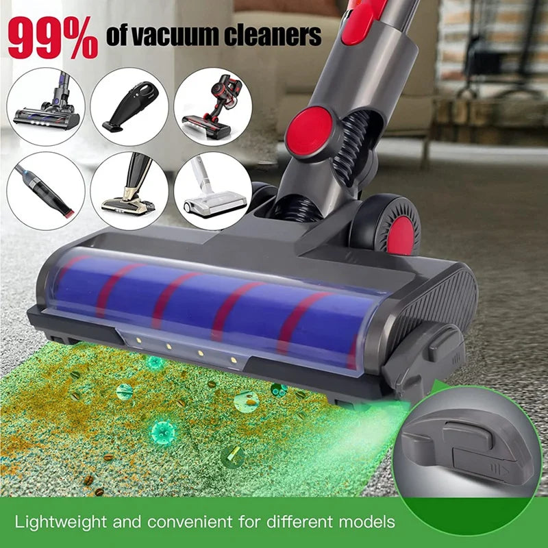 Vacuum Cleaner Dust Display LED Lamp Clean Up Hidden Dust Pet Hair Vacuum Cleaner Accessories For Home Pet Shop (No battery)