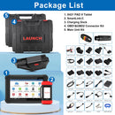 LAUNCH X431 Pad V Elite J2534 Reprogramming Tool, Online ECU Coding, Topology Diagnostic Scanner,50+ Services Heavy Duty Truck