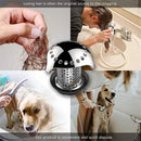 Bath Tub Stainless Steel Drain Protector Bathroom Accessories Hair Stopper Durable Silicone Strainer Bathtub Sink Drain Hair Cat