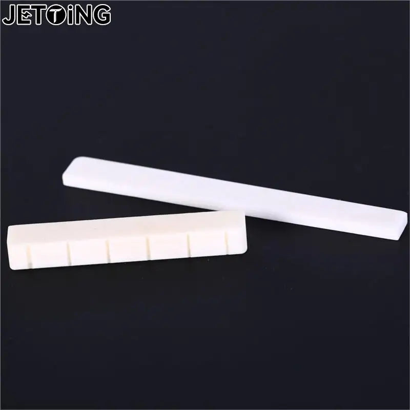 Buffalo Bone Guitar Bridge Nut Saddle for 6 String Classical Guitar White Musical Stringed Instrument Guitar Parts Accessories