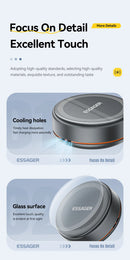 Essager 15W 3 in 1 Magnetic Wireless Charger With 96cm Retractable Type-C Cable For iPhone 16 15 14 13 Pro Max Airpods Watches