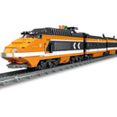 Technical City Train High-tech RailwayPower  Track Building Blocks Subway Vehicle Assemble Bricks Toys Gifts For Childrens Adult