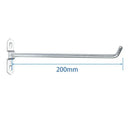 1-10pcs Pegboard Hooks, Steel Single Oblique Hangers for Garage Tool Organization, Kitchen Utensil Key Holder