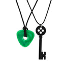 Long Rope Chain with Key/Triangle Pendant Necklace for Women Trendy y2k Accessories on the Neck 2023 Fashion Jewelry Female Gift