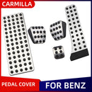 Car Pedal Accessories For Mercedes Benz AMG C E S GLC GLK SLK CLS SL Class W203 W222 W213 W205 W204 W211 W212 W210 X204 W218