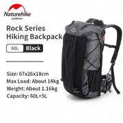 The Ridge Carrier | Naturehike Ultralight Framed Hiking Backpack