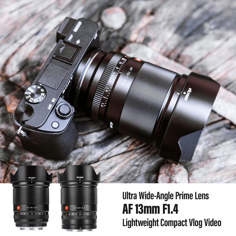 Viltrox 13mm 23mm 33mm 56mm F1.4 for Sony E Auto Focus Ultra Wide Angle Lens APS-C Lens Sony E-mount A6400 A7III A7R Camera Lens