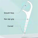 Automatic Floss Holder Travel Portable Floss Organizer Disposable Plastic Floss Stick Polyethylene Fiber Flosser Oral Care
