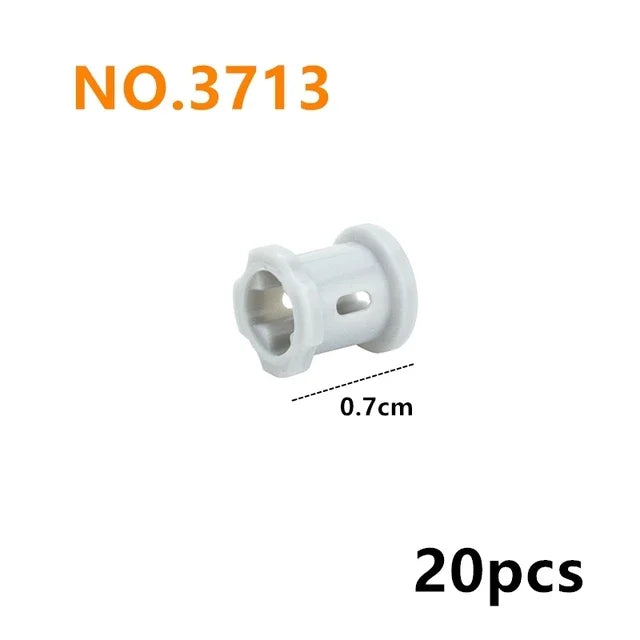 Technical Part Axle Bushing Pin Connector Peg Cross Building Blocks Toy Replace Bulk Parts DIY 3713 15100 59443 48989 6536 33299