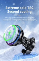 The CryoMount | 15W Active-Cooled Magnetic Wireless Car Charger for iPhone 12–16