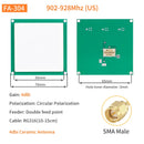 Circular Polarization 1/3/4/5/5.5 dBi UHF RFID Ceramic Antenna RFID Antenna for RFID Reader Module