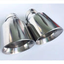 Newest Style Stainless Steel Universal Exhaust System End Pipe+Car Exhaust Tip 1 Piece