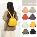 2025 New Women's Nylon Backpack Lightweight Travel Bag Casual Fashionable Shoulder Bag Summer Outdoor Rucksack