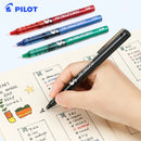 12 Colors Japan Pilot V5 Gel Pens BX-V5 Hi-Tecpoint 0.5mm Smooth Writing Quick Dry Ink School Stationery Student Supplies