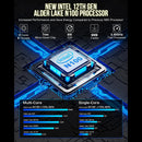 MLLSE G3 Mini PC Intel N100 CPU DDR4 16GB RAM 512GB SSD WiFi5 BT4.2 Windows 11 Mini Desktop Computer