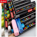 Jupai 1PCS Acrylic Marker Pens Plumones 24Color Painting Stationery Ceramic Glass Fabric Graffiti Waterproof Water-based