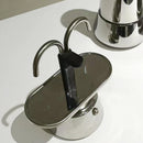 Single/Double Tube Espresso Maker Easy To Operate & Quick Cleanup Pot Italian Coffee Machine Maker 1/2/4 Cups Gift for Man Women