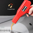 Bumper Repair Torch, Plastic Welder, Heat Stapler, Bumper Repair Kit, Plastic Repair Soldering Iron with Repair Kit