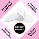 25/50/100 Paar Augenpads Wimpernunterlagen für die Wimpernverlängerung, Hydrogel-Pads, rosa, fusselfreie Sticker für falsche Wimpern