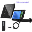 6V 4W Solar Battery Charger For Security Camera Portable Solar Power Bank 4W Solar Panel Charger DC 5521 With Remote Control