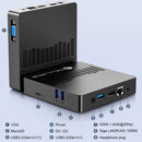 MLLSE M2 Air Mini PC Intel Celeron N4000 CPU Window11 6GB RAM 128GB ROM Dual-Band WiFi VGA Portable Mini Computer BT4.2