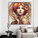 New Arrivals Diamond Mosaic Gustav Klimt Poppy Landscape Full Drill Diamond Painting Kits Diy Embroidery Flower Home Decoration