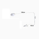 Nordic DaWn Spider Serge Mouille Wall Lights Bedroom Industrial Retro Wall Lamp Creative Simple Living Room Led Light Fixtures