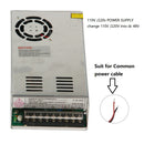 DC48V Ultrasonic Industrial Humidifier 10/12 Head Fog Sprayer Fogger Mist Maker Greenhouse Fog Generator Without Power Supply