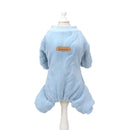 Warm Fleece Dog Jumpsuit Pajamas for Small Medium Dogs Cats Clothes Chihuahua Yorkie Clothing Shih Tzu Coat Pug Poodle Outfits