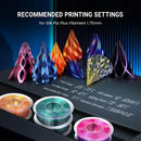 JAYO Silk PLA+ Rainbow 3D Filament 1.75mm SILK PLA plus Dual & Triple Color 3D Printer Filament Neatly Wound 1.1kg 2Rolls/set
