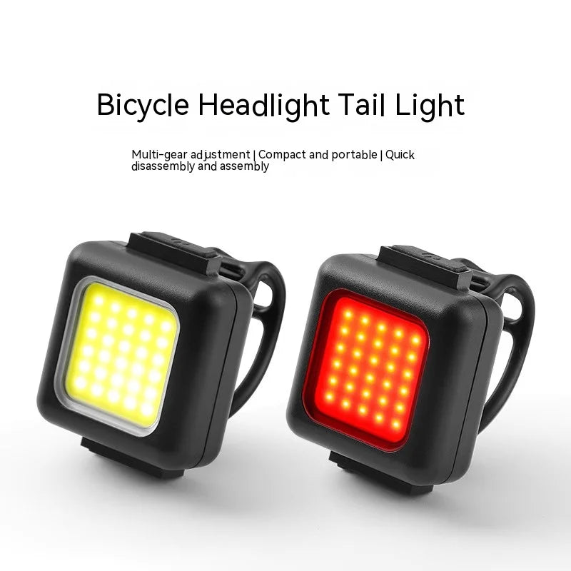 Mountain Bike Light Multi-function Strong Bicycle Headlight Outdoor Riding- Suitable for Outdoor Riding Bicycle Light Set