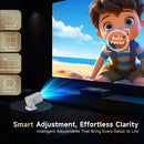 The Cine Pocket | 4K-Ready 1080P Auto-Focus Portable Projector