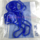 Cooling System Oil Cooler Gasket Seals Blue For Chevrolet Cruze 2009-2013 1.6L 1.8L Sonic Astra Zafira 55354072