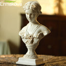 ERMAKOVA Resin Venus Figurine Roman Venus Goddess De Milo Aphrodite of Milos Ancient Greek Statue Home Office Decoration