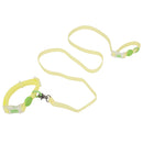 Transparent Buckle Collar Candy Color Pet Cat Dog Collars Leashes For Small Medium Dogs