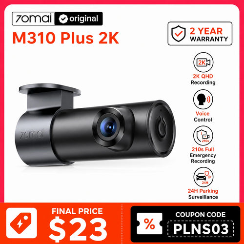 The Sentinel Arc | 2K HDR Mini Dash Cam with 24H Parking Guard