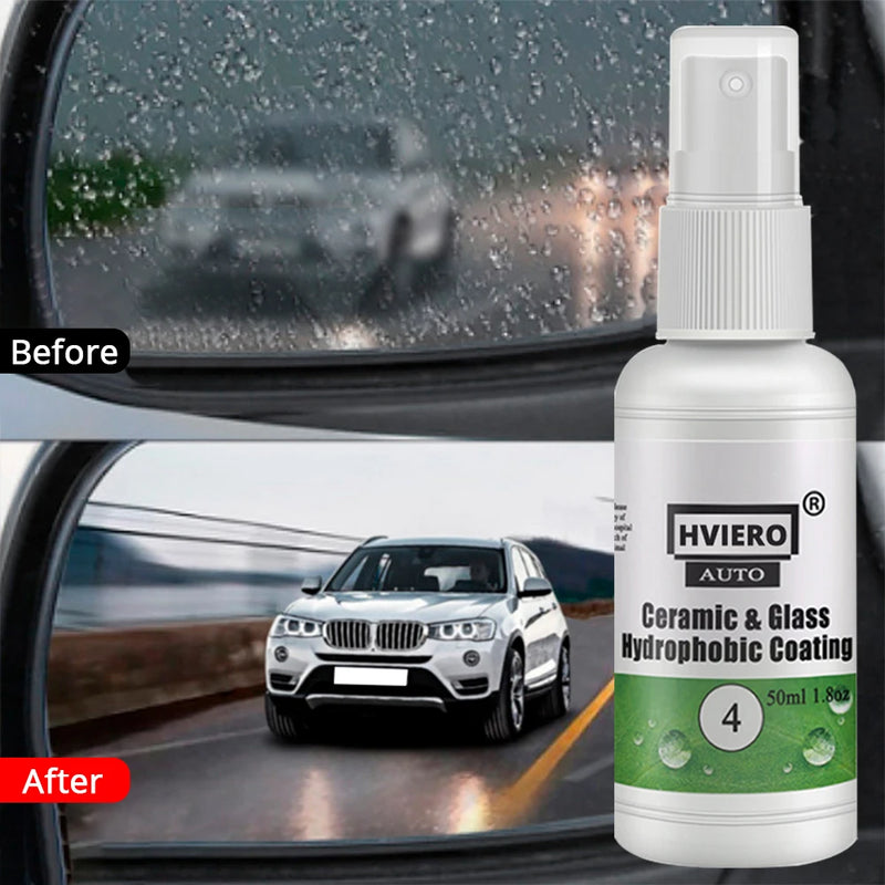 Repair 4 Ceramic Glass Nano Hydrophobic Coating Anti-rain 20/50ml Windshield Rainproof Agent Spray Car Remover Polish Accessorie