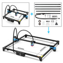 TwoTrees 600x600mm CNC Laser Engraver 40W/80W TTS With Screen Glass Metal Laser Engraving Machine Wood Leather Cutting Machine