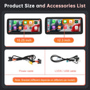 Linux Multimedia Screen Wireless CarPlay Android Auto for Mercedes-Benz W205 W176 GLC A C V Class W447 CLA GLA 2015-2018 NTG5.0