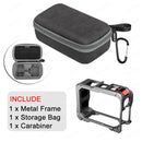 Aluminum Case with Cold Shoe Mount Metal Cage Camera Protective Frame for Insta360 Ace Pro 2 Camera