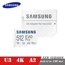 SAMSUNG EVO Plus Speicherkarte 32GB/SDHC 64GB/128GB/256GB/512GB SDXC Micro SD/TF Flash-Karten MicroSD UHS-1 für Telefon Drohne Kamera