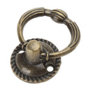 Mini Retro Drawer Pull Wardrobe Cabinet Round Ring Handle Cupboard Knobs for Creative Decor Small Furniture Handle