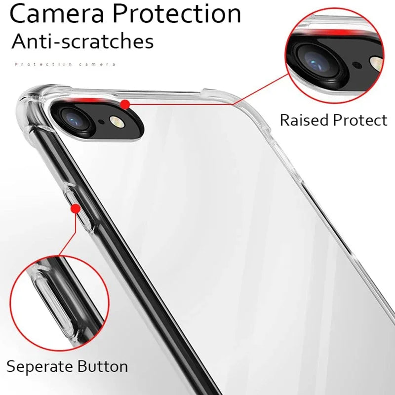 Mirror Phone Case For iPhone 15 14 13 12 pro max XS MAX XR 7 8 PLUS Back Cover Protector Case For iPhone 11 Pro Max Soft Cover