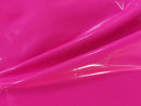 The Lacquer | Glossy PVC Leather A-Line Midi Dress