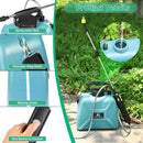 8L Automatic Electric Sprayer Garden Plant Sprayer Handheld Rechargeable Sprinkler Sprayer Atomization Shouldered Watering Can