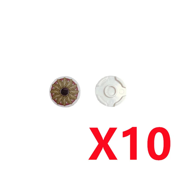 MOC City Building Blocks Character Accessories Mini Brick Audio Computer Brick Control Center Radar Keyboard Pattern Toy K037