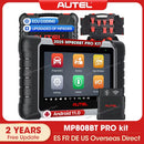 Autel MaxiPRO MP808BT PRO Kit Diagnostic Scanner Automotive Online ECU Coding Tool, Active Test, 38+ Services, 2-Yea Free Update