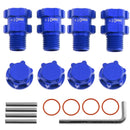 4PCS Wheel Hex Hubs Adapter 14mm to 17mm 10mm Widen for Arrma 1/10 3S Granite Mega Senton NEW BIGROCK Typhon - Off-Road RC Car