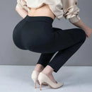 Spring Pants for Women High Waist Casual Stretch Pockets Solid Color Match Top Slim Pencil Pants Mother Clothing