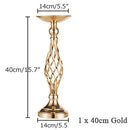 ERMAKOVA Flower Arrangement Stand Vase Pillar Candle Holders Wedding Party Dinner Centerpiece Event Restaurant Hotel Decoration